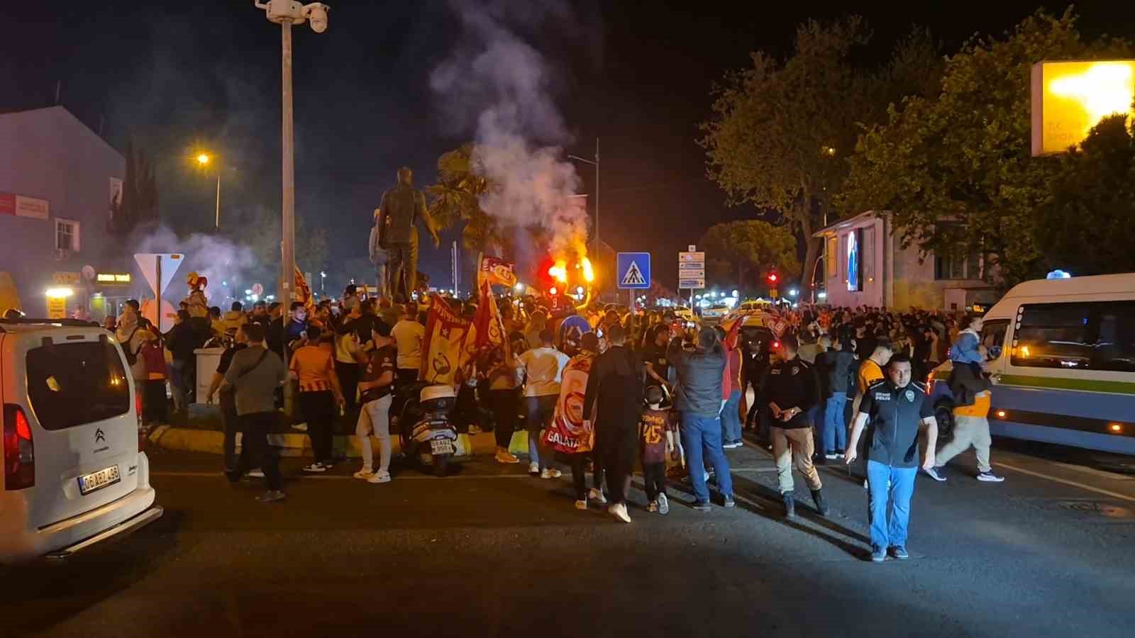 Tekirdağ’da Galatasaray şampiyonluğu coşkuyla kutlandı