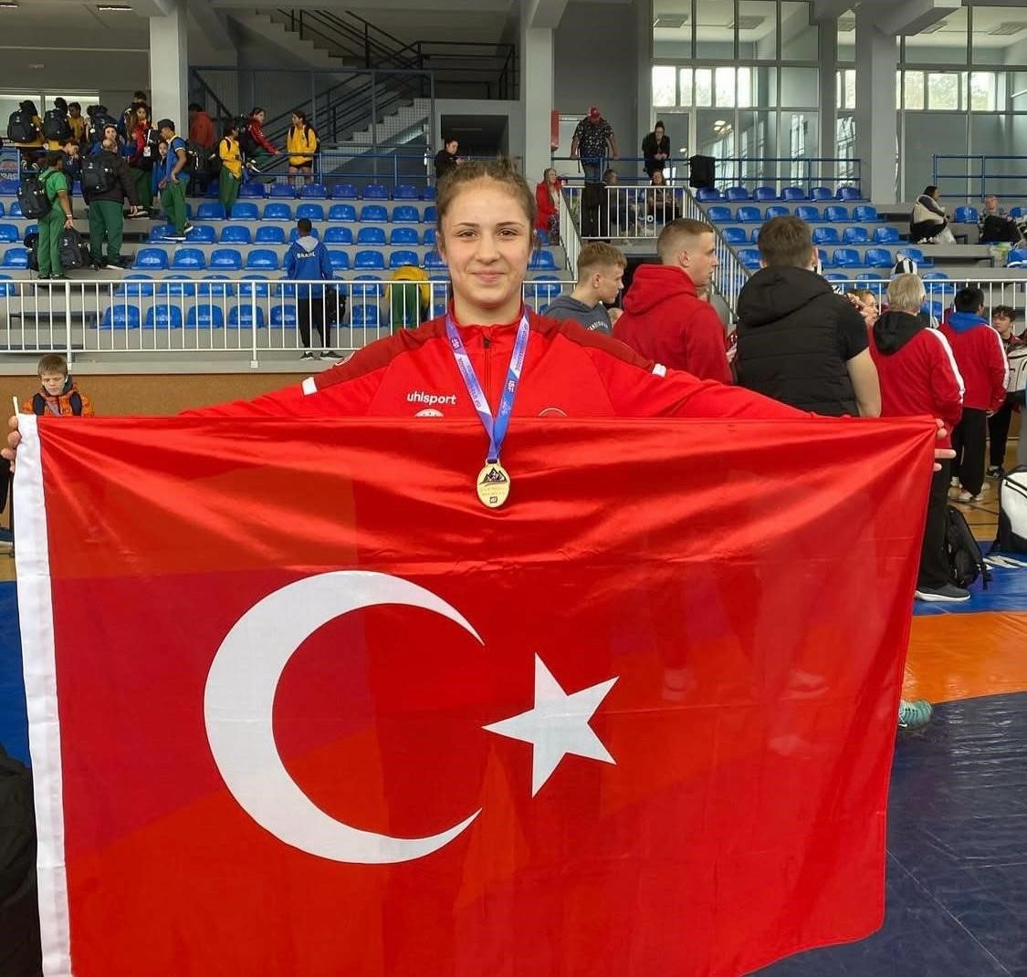 Tekirdağlı sporcu, dünya şampiyonu oldu