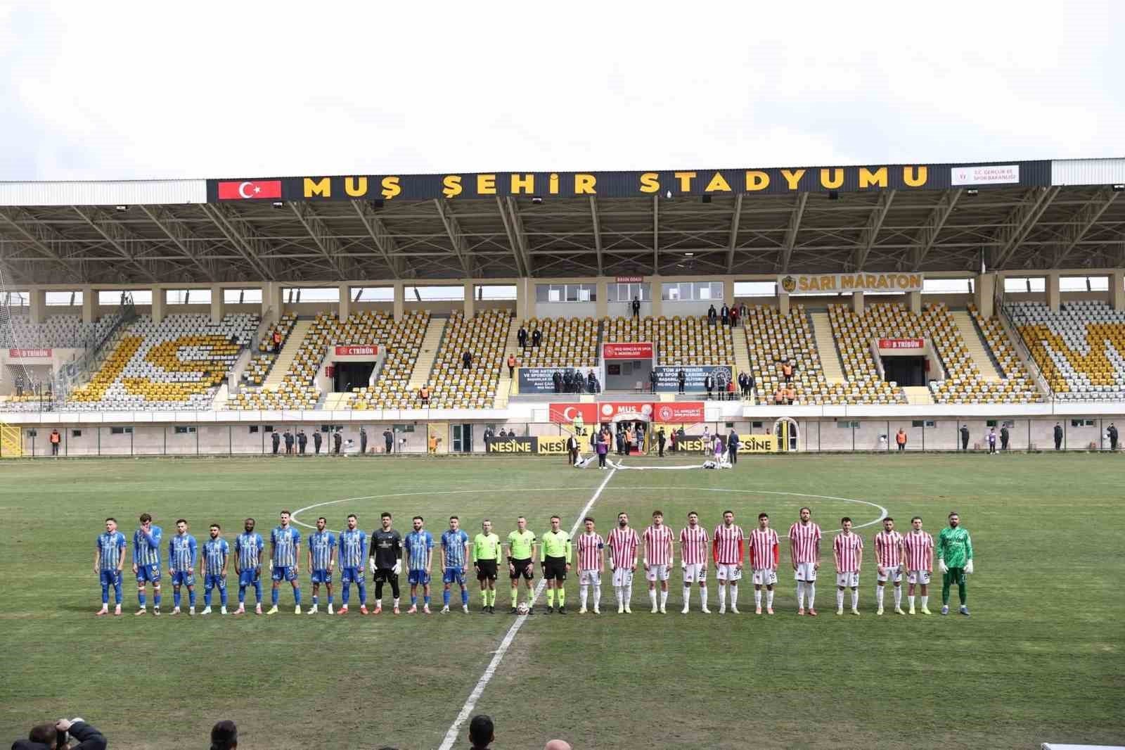 TFF 2. Lig: Muş Spor: 5 - Kahramanmaraş İstiklal Spor: 1