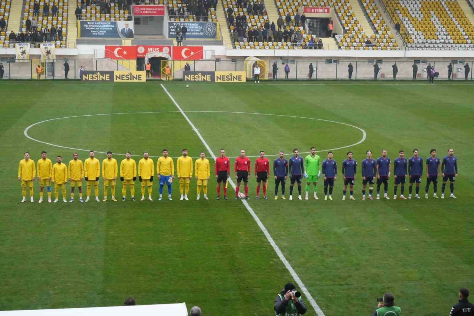 TFF 2. Lig: Muş Spor Kulübü: 5 - Yeni Mersin İdman Yurdu: 0