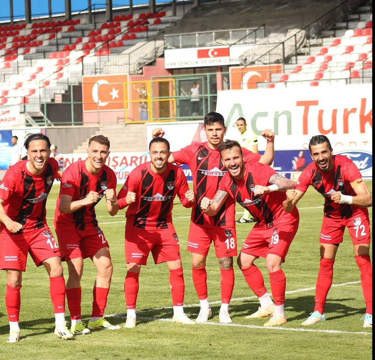 TFF 2. Lig: Vanspor FK: 6 – Ankara Demirspor: 1
