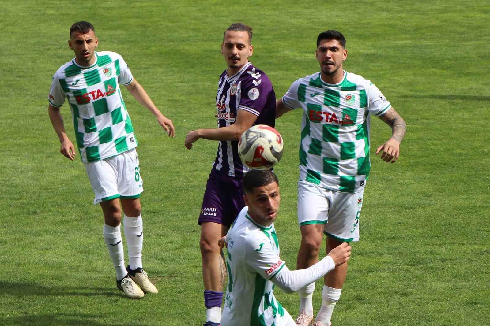 TFF 3. Lig: Amasyaspor FK: 1 - Karadeniz Ereğli Belediyespor: 2