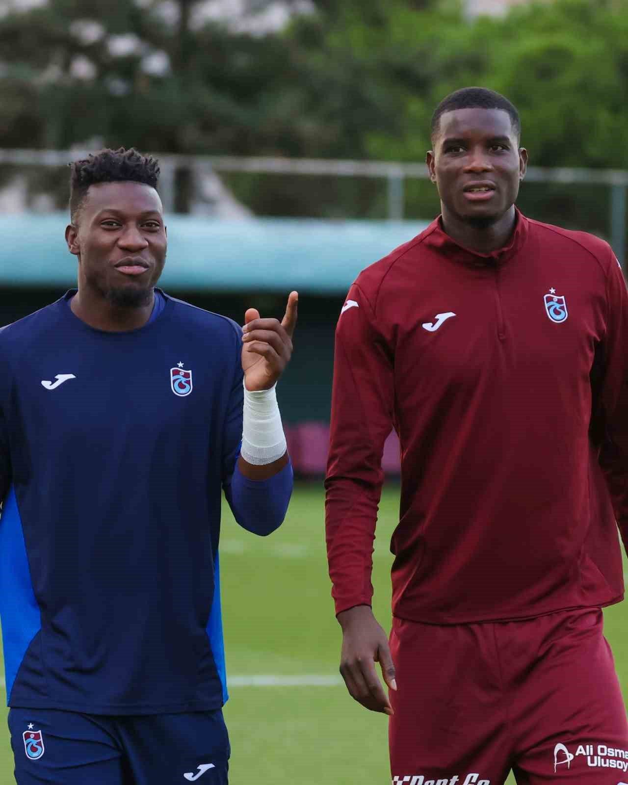 Trabzonspor’da, Galatasaray maçı öncesi gözler "atan ve tutan" isimlerde