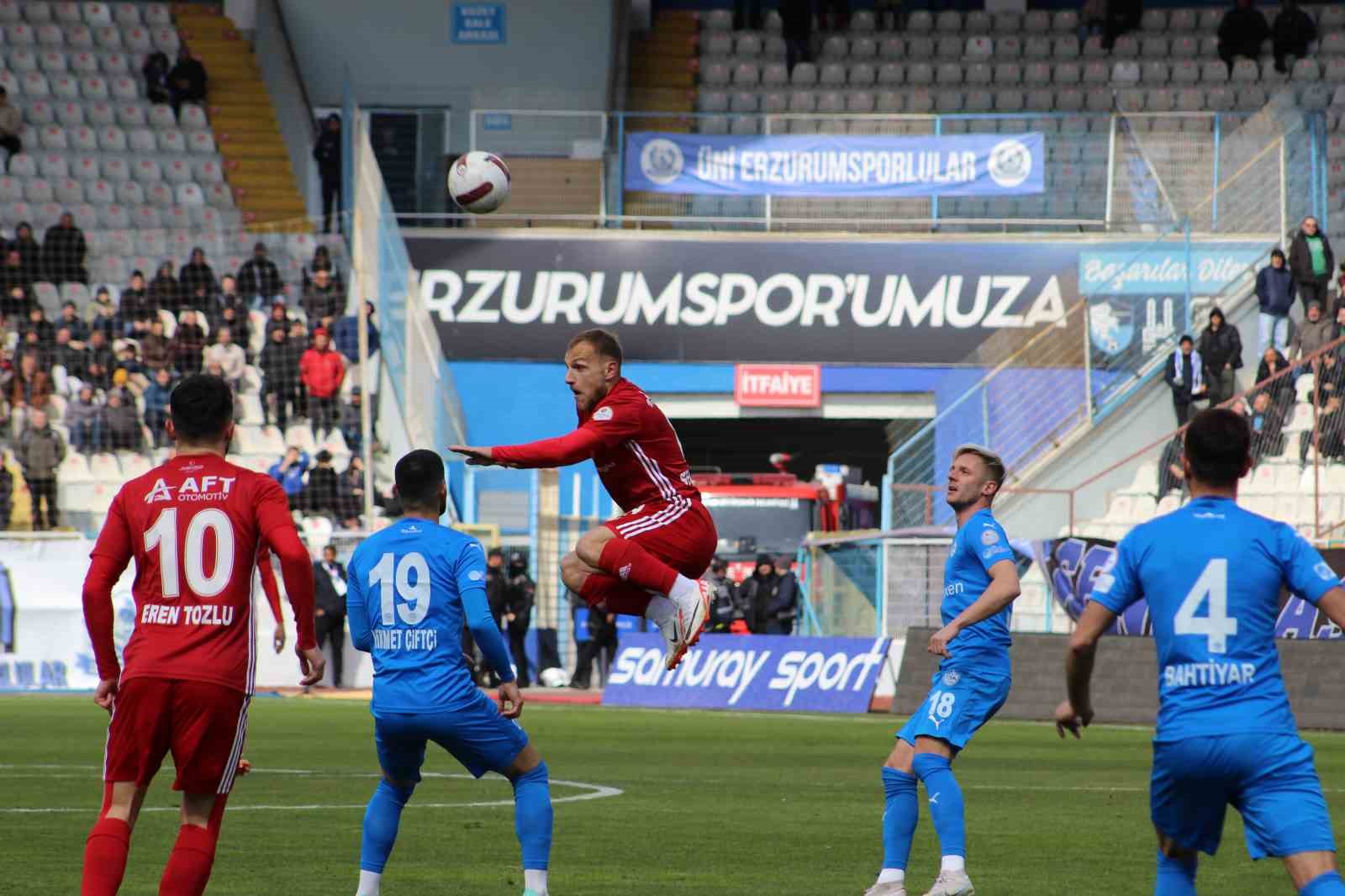 Trendyol 1. Lig: Erzurumspor FK: 1 – Tuzlaspor: 0