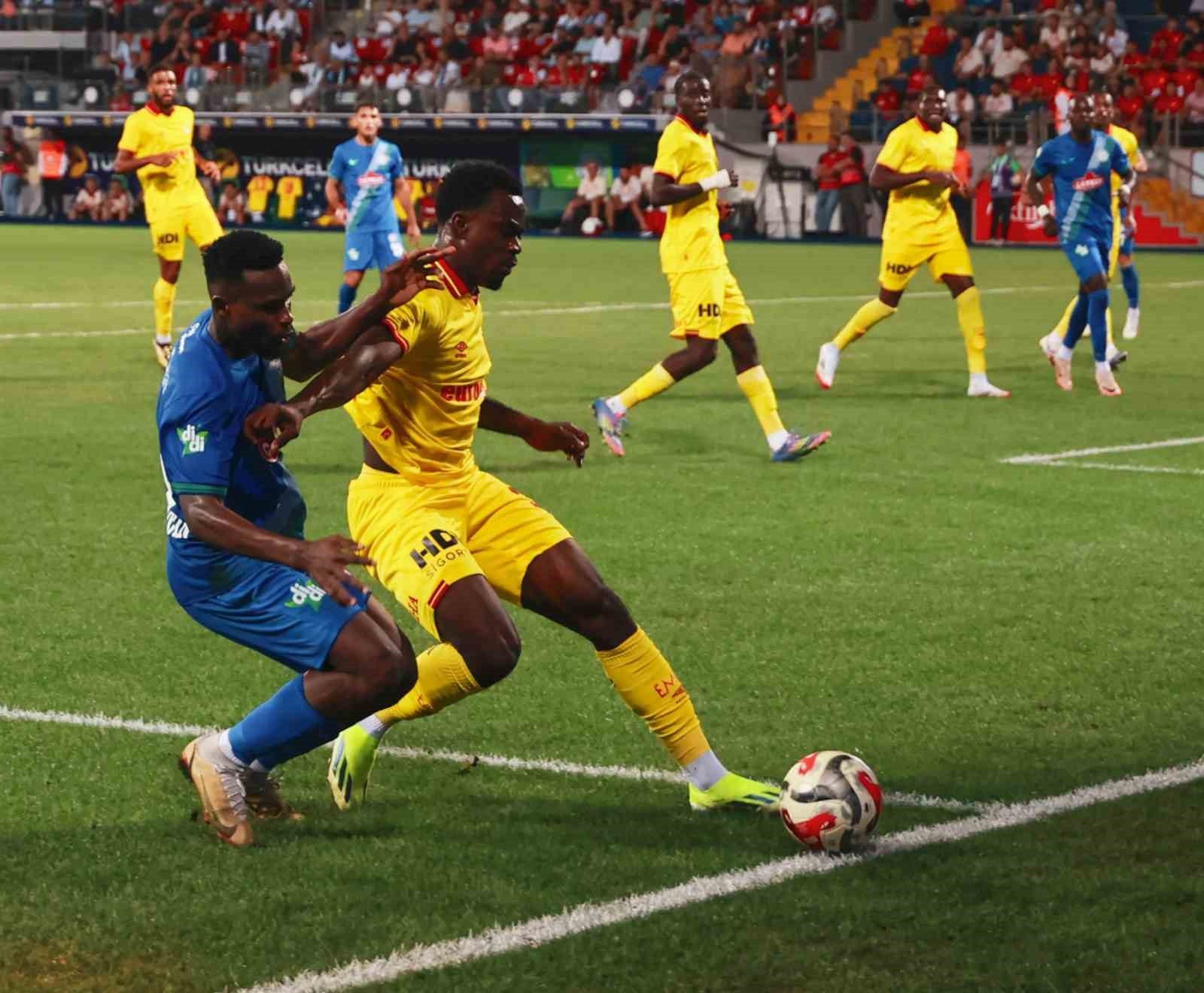 Trendyol Süper Lig: Çaykur Rizespor: 0 - Göztepe: 3 (Maç sonucu)