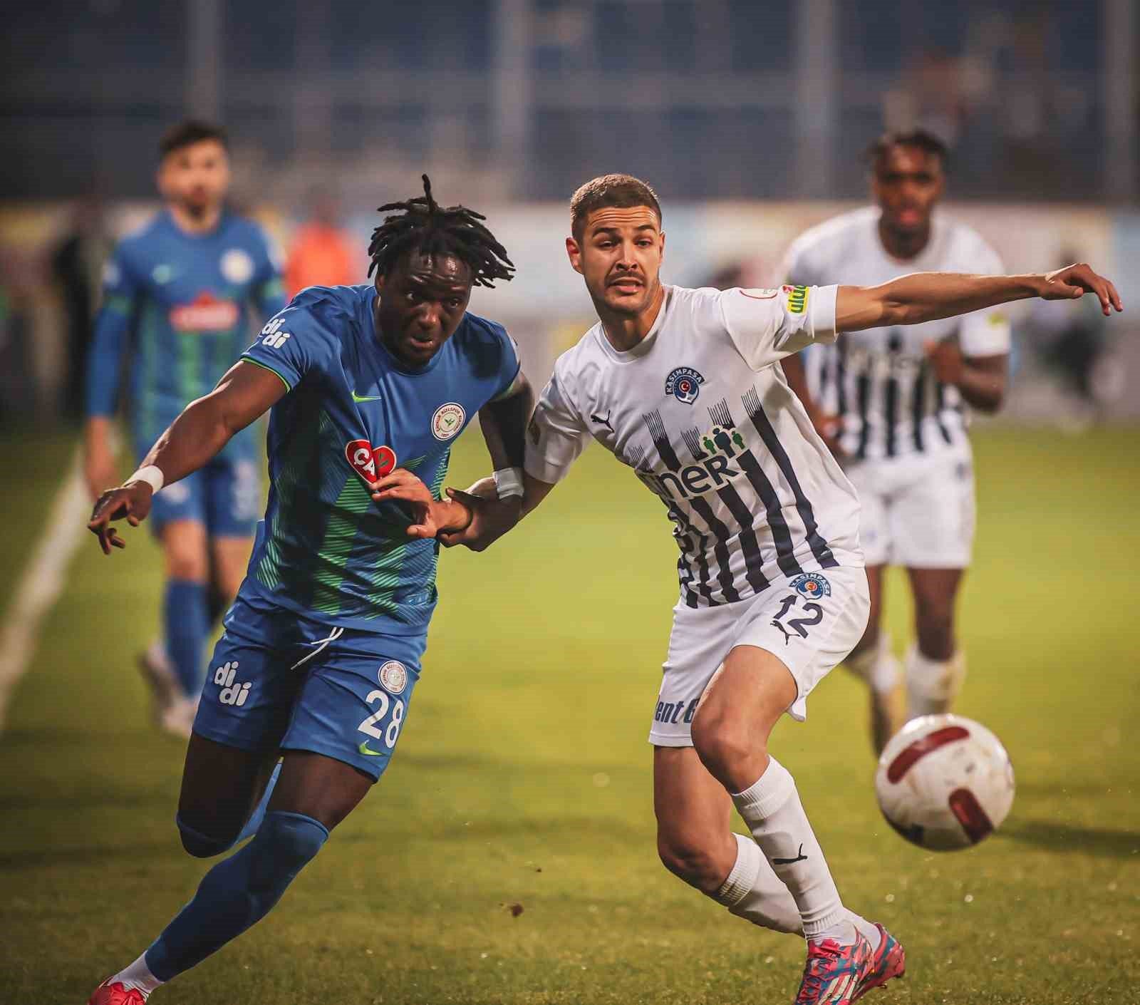 Süper Lig'de Rizespor, Kasımpaşa'yı Konuk Etti: Sonuç 0-0