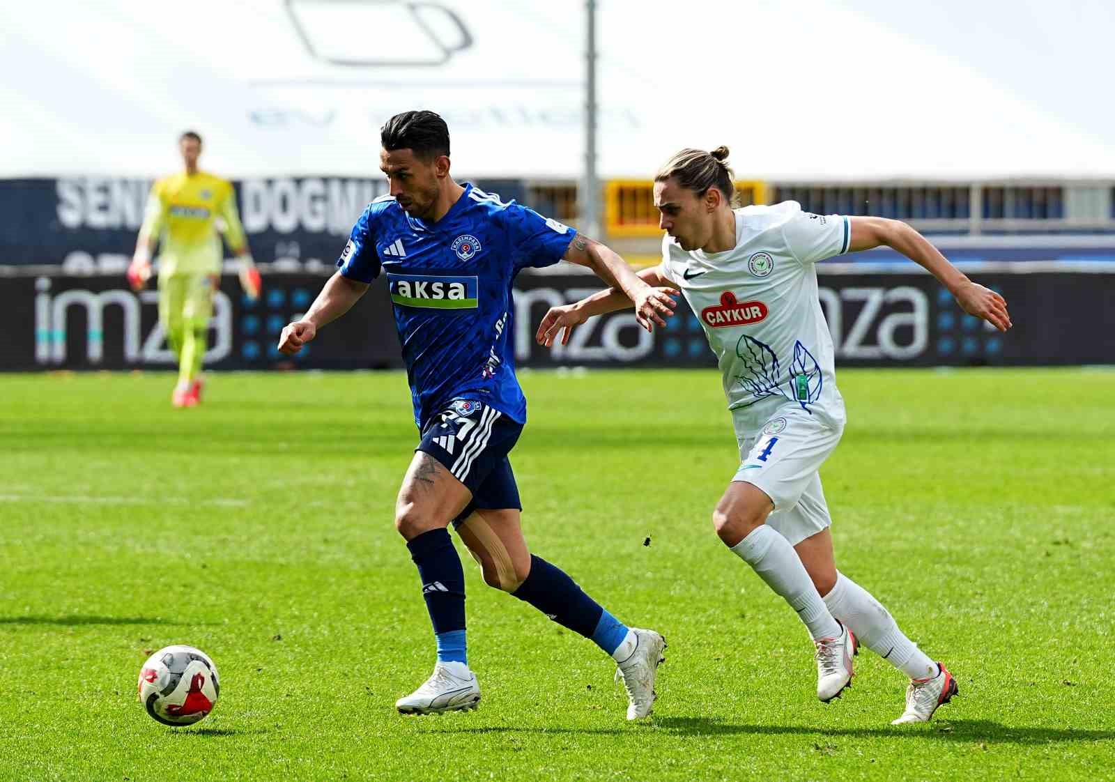 Trendyol Süper Lig: Kasımpaşa: 0 – Çaykur Rizespor: 3 (Maç sonucu)