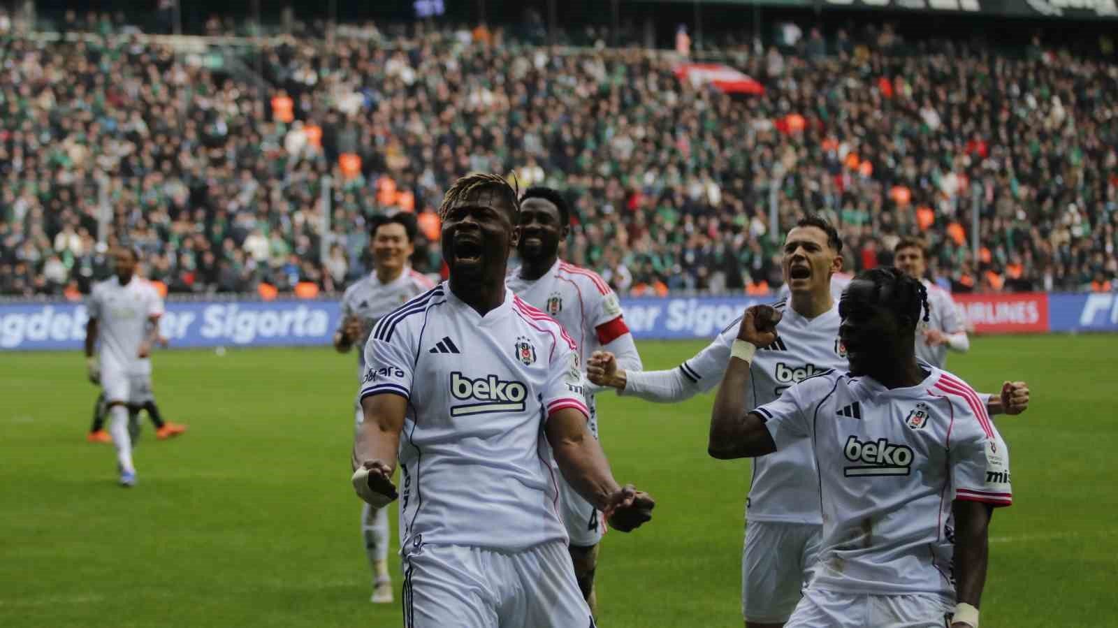 Trendyol Süper Lig: Kocaelispor: 0 - Beşiktaş: 1 (Maç sonucu)