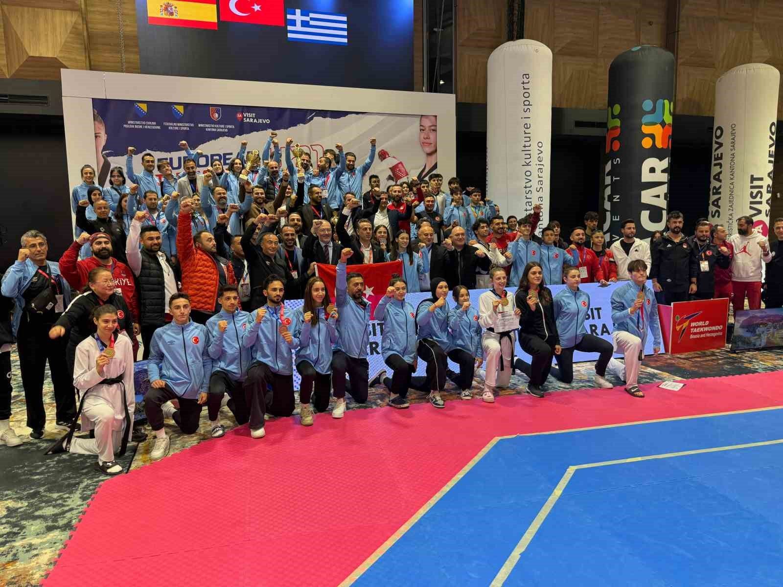 Türk Taekwondo'cular Avrupa'nın En İyisi