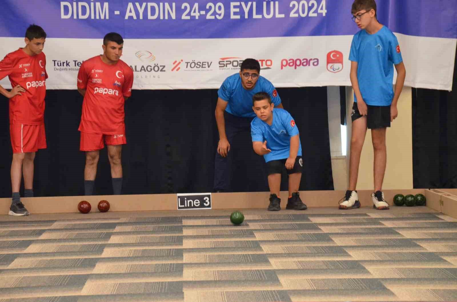 Didim'de Bocce Heyecanı: Türkiye'nin Özel Sporcuları Sahadaydı