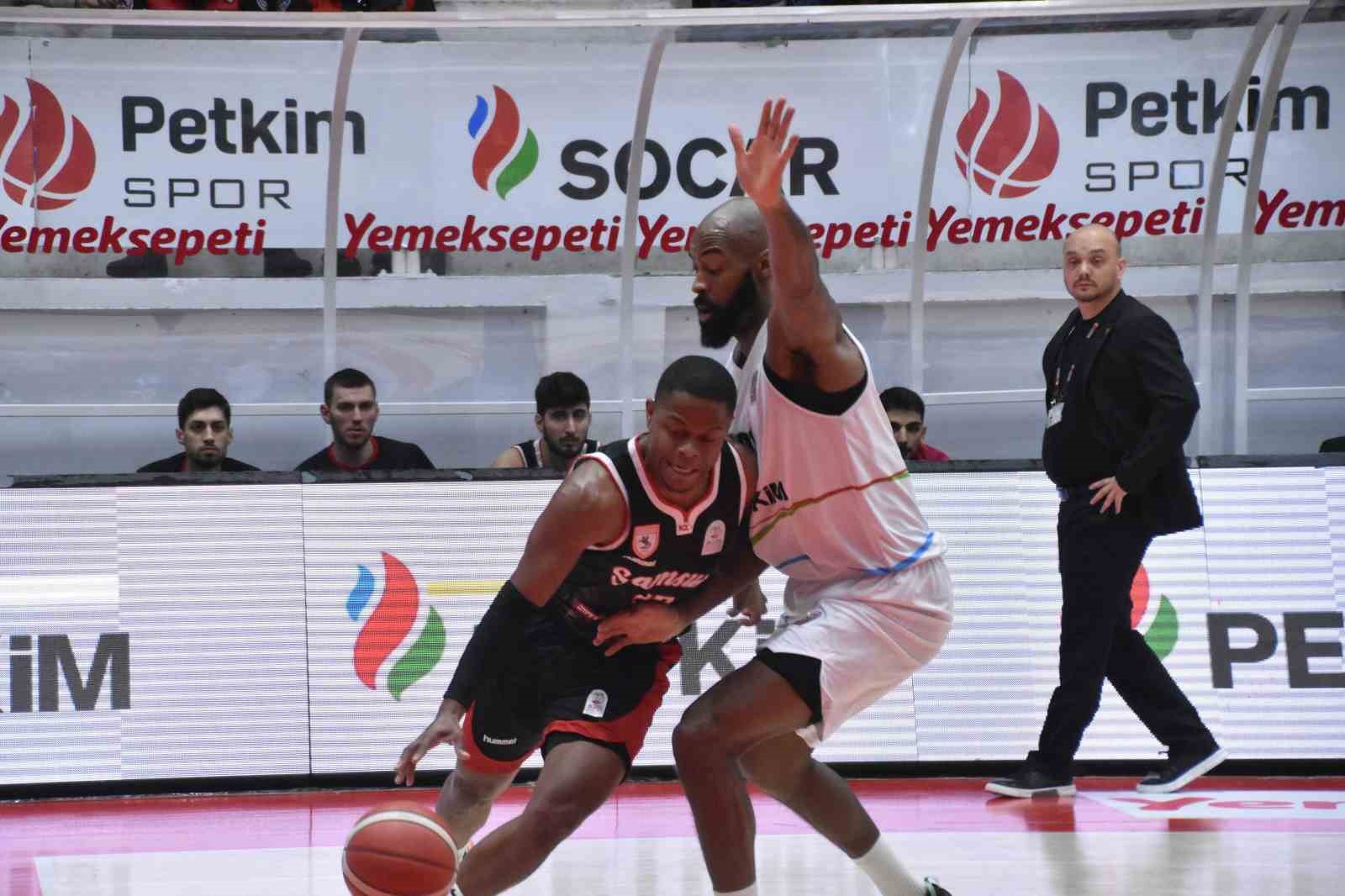Türkiye Sigorta Basketbol Süper Ligi: Aliağa Petkimspor: 93 – Samsunspor: 83