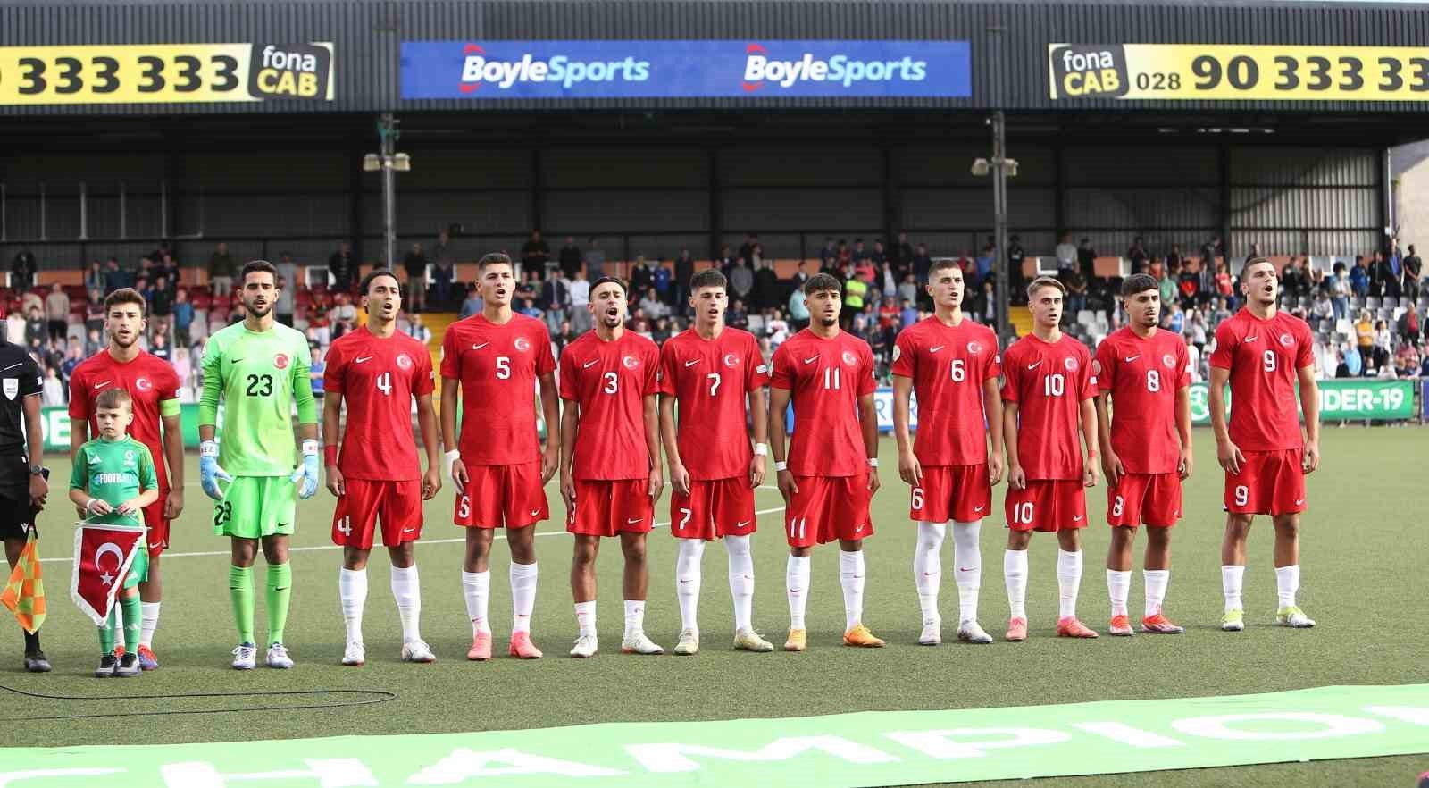 U19 Milliler, Fransa'nın Direnciyle Karşılaştı