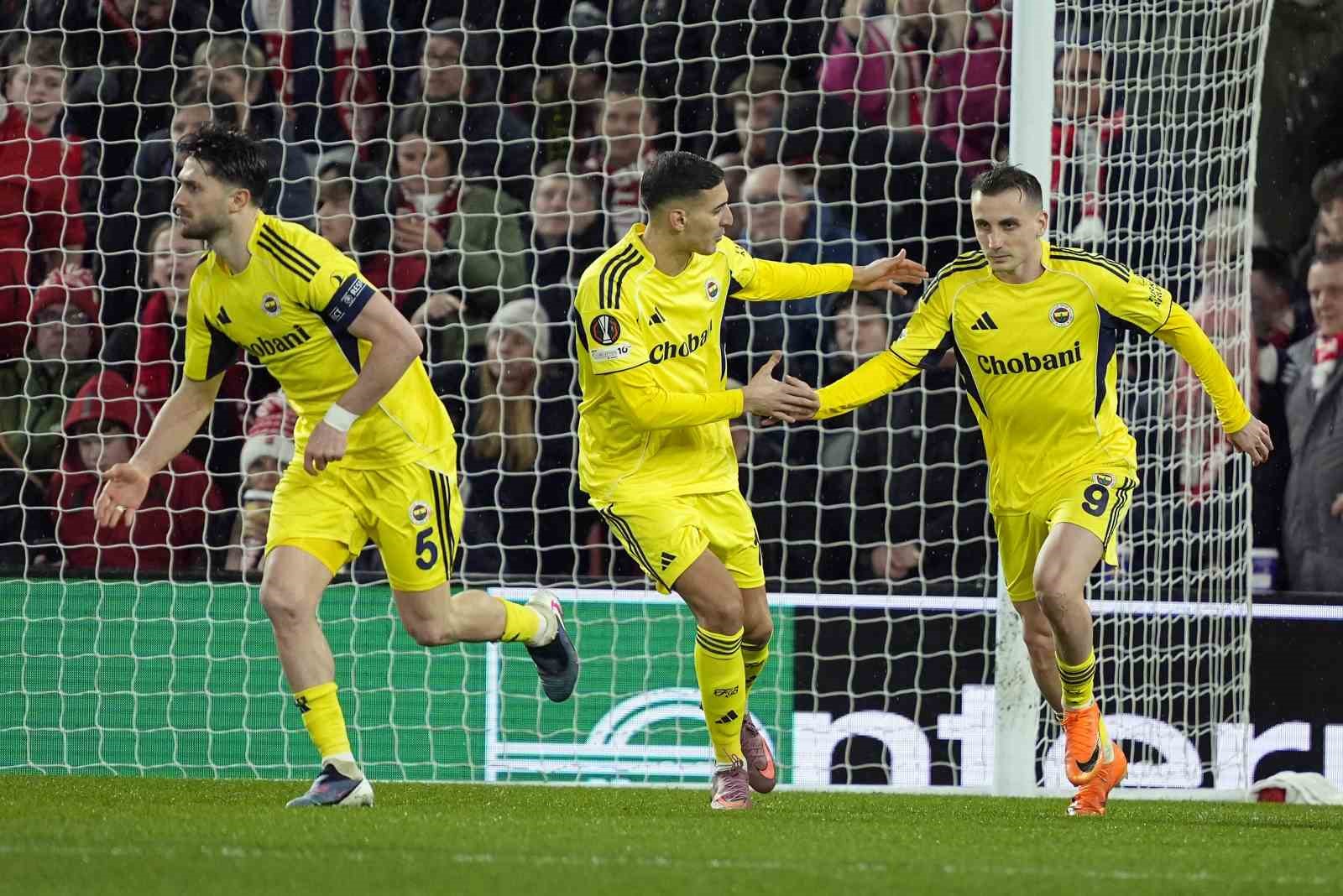 UEFA Avrupa Ligi: Nottingham Forest: 1 – Fenerbahçe: 2 (Maç sonucu)