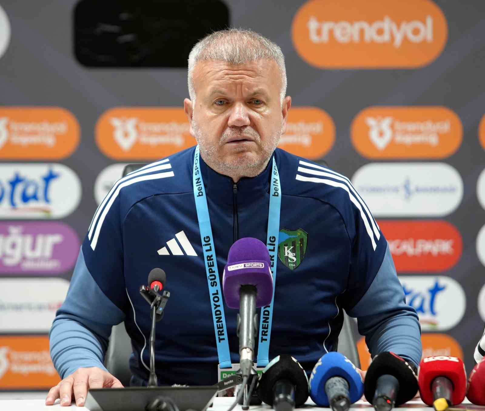 Volkan Kazak: "Deplasmanda 1 puan değerlidir"