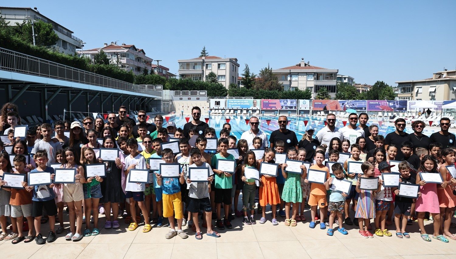 Yaz Spor Okullarında Sertifika Maratonu