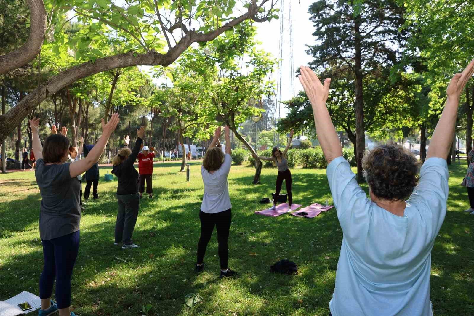 Yunusemre’de açık havada spor etkinliği başladı