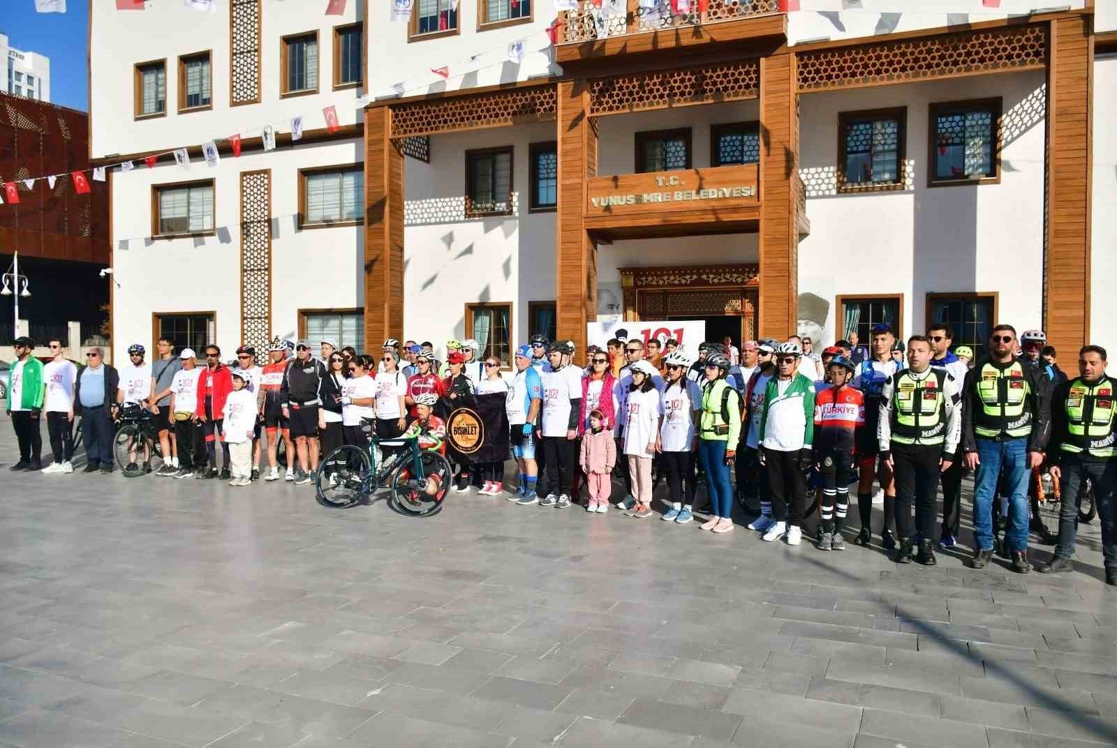 101 Kilometrelik Pedalla Cumhuriyete Saygı