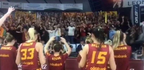 Galatasaray'da şampiyonluk coşkusu